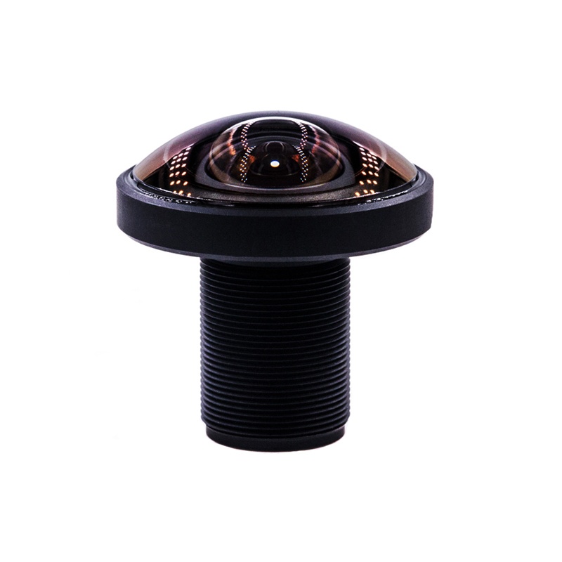 4K Resolution Lens 1.21mm Fisheye Lens 220 Degree IR 1/2.3 Inch 16MP M12 for Panoramic 360 VR GoPro