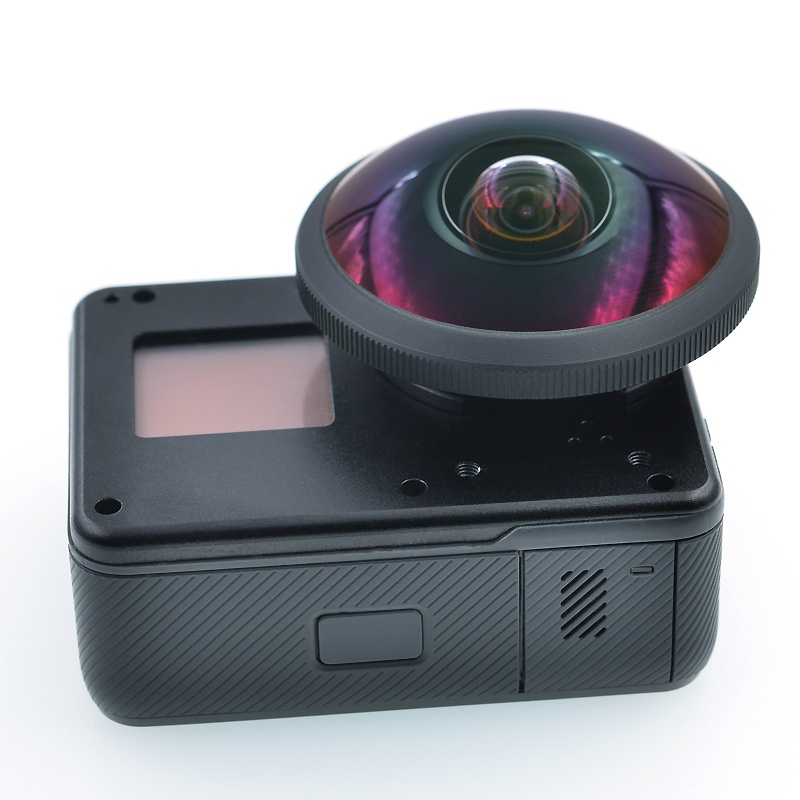 250 degree fisheye lens 1.12mm F2.4 M12 4K Resolution PANORAMIC LENS